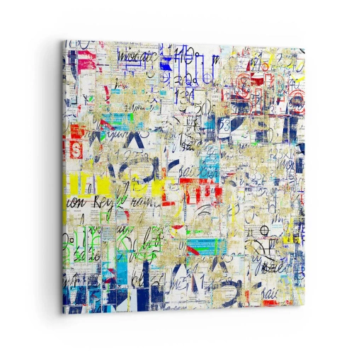 Impression sur toile - Image sur toile - Ca fait juste plaisir aux yeux - 60x60 cm