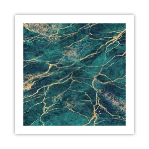 Affiche - Poster - Mine d'or - 50x50 cm