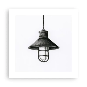 Affiche - Poster - Comme il y a des années… - 40x40 cm