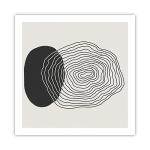 Affiche - Poster - Durabilité et oscillation - 60x60 cm