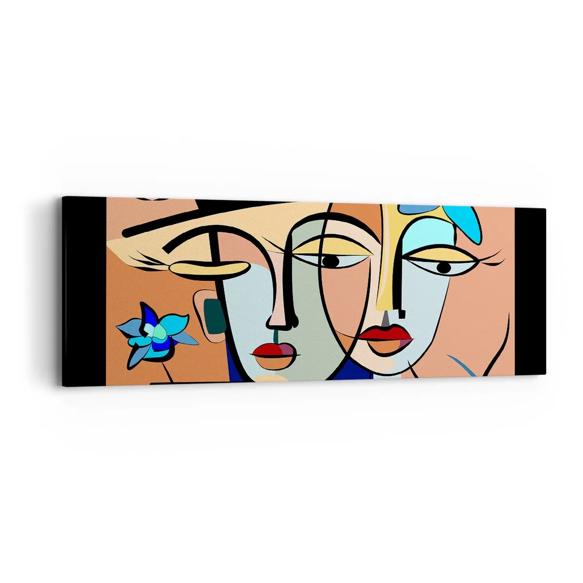 Impression sur toile - Image sur toile - Le Rendez-vous de Picasso - 90x30 cm
