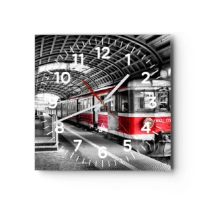 Horloge murale - Pendule murale - C'est peut-être le voyage de votre vie ? - 30x30 cm