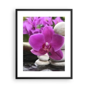 Affiche dans un cadre noir - Poster - Tu te reposes déjà - 40x50 cm