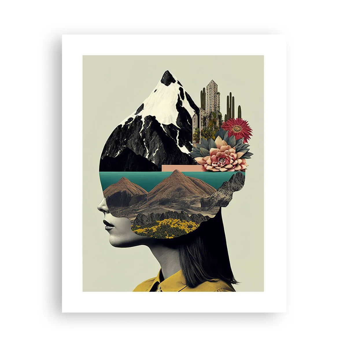 Affiche - Poster - La femme – toujours un mystère - 40x50 cm