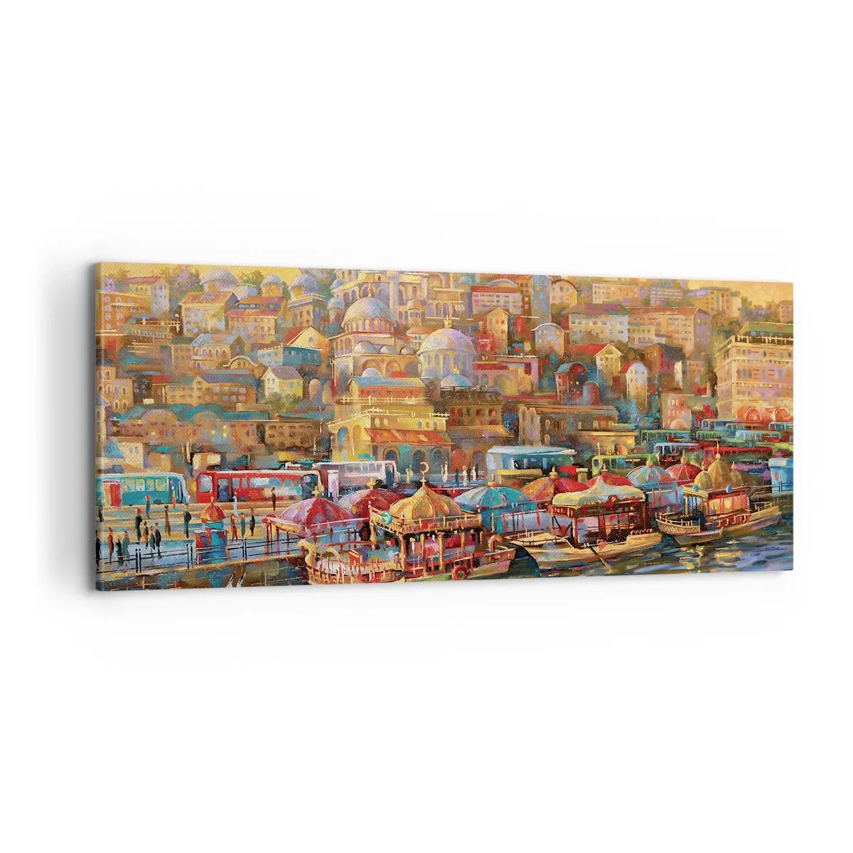 Impression sur toile - Image sur toile - Conte d'Istanbul - 100x40 cm