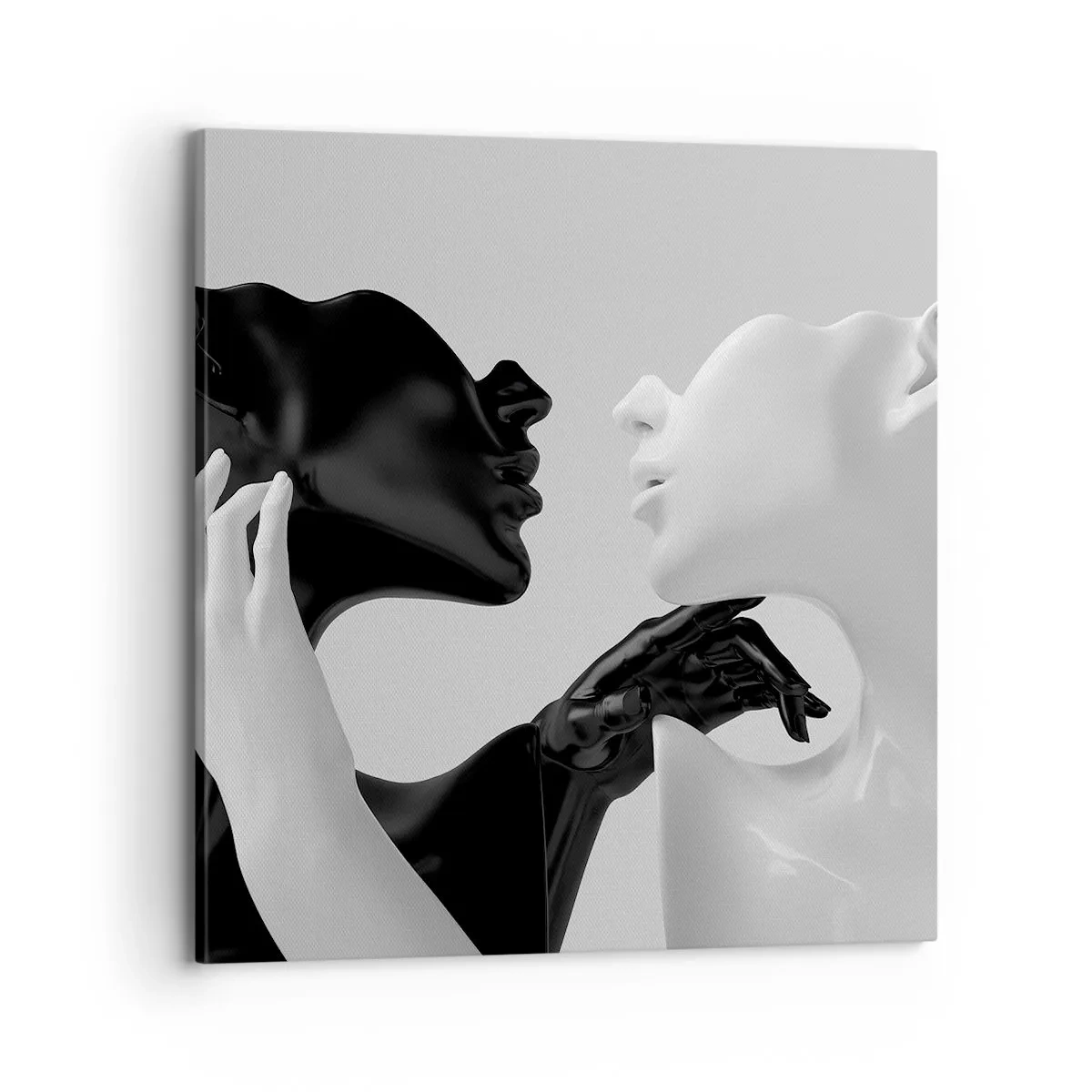 Impression sur toile - Image sur toile - Attraction - désir - 70x70 cm