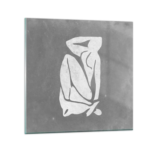 Impression sur verre - Image sur verre - En pensée - 40x40 cm