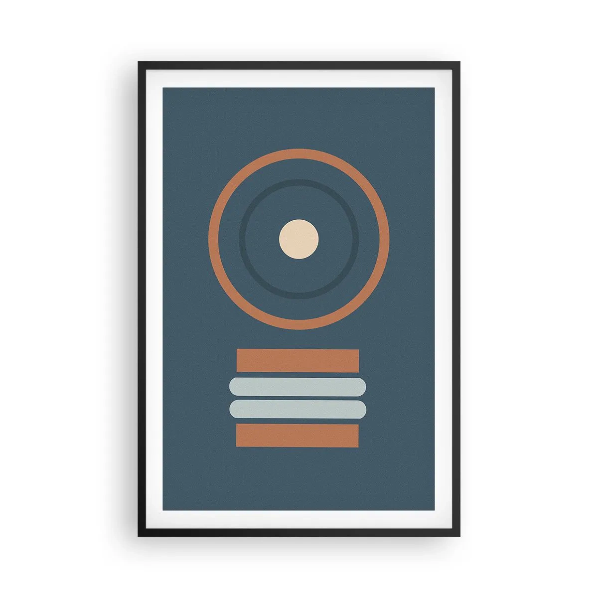 Affiche dans un cadre noir - Poster - Essence des choses - 61x91 cm