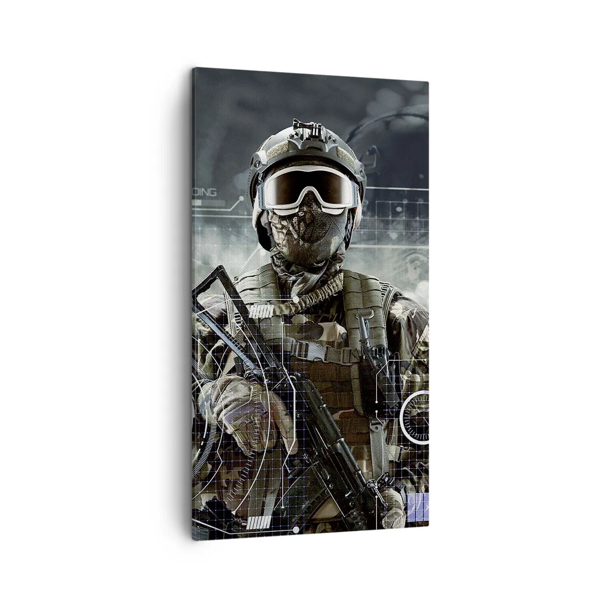 Impression sur toile - Image sur toile - Puissance sans limite - 45x80 cm