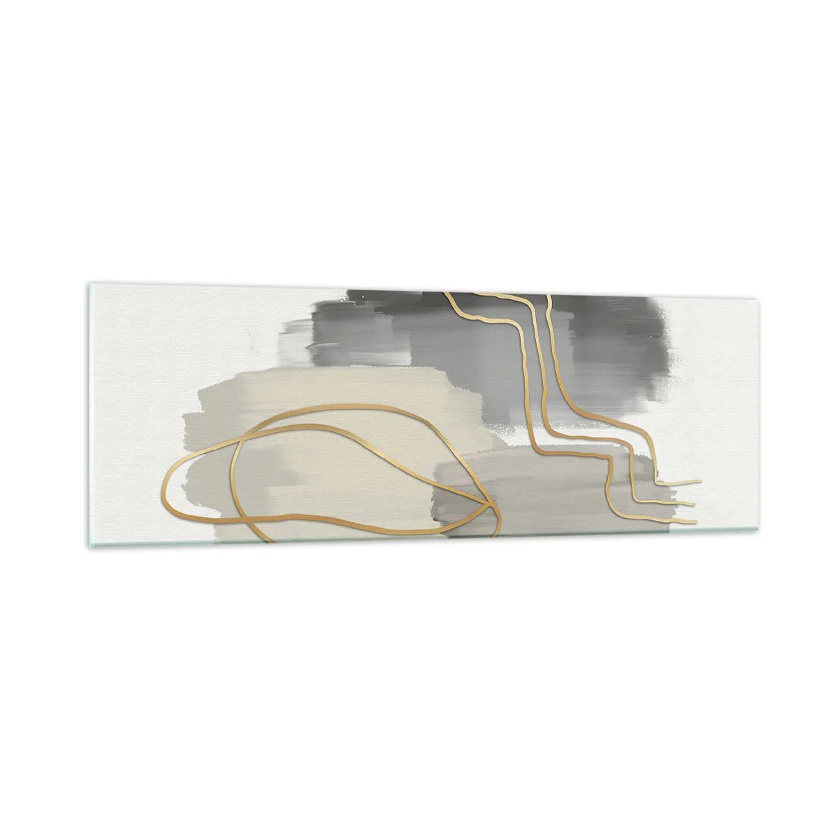 Impression sur verre - Image sur verre - Durée et mouvement - 90x30 cm