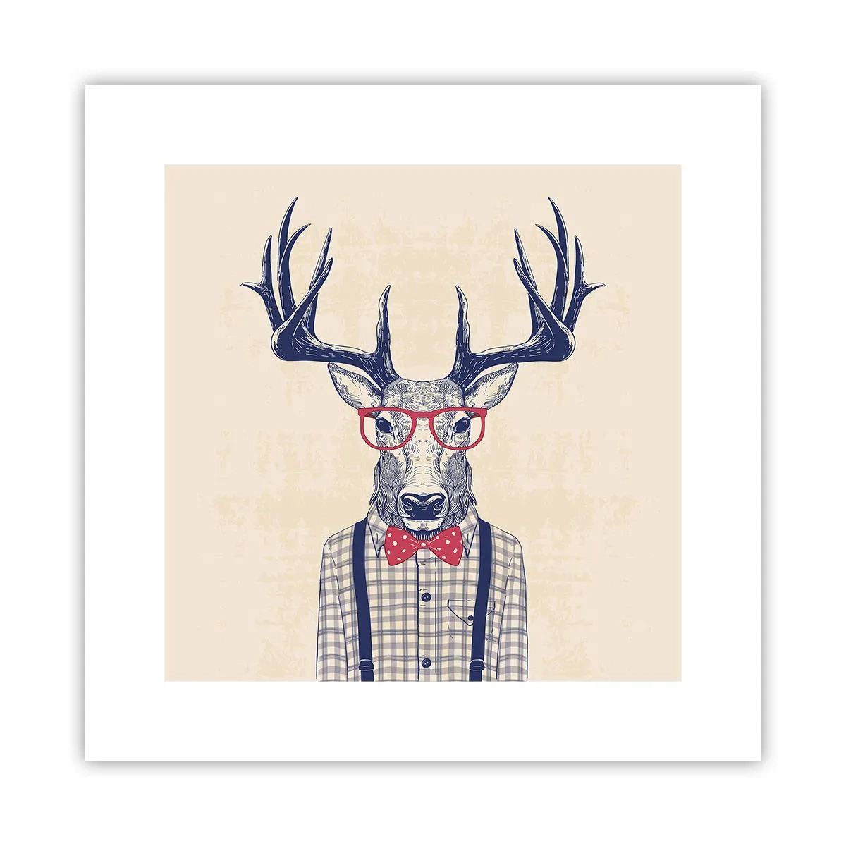 Affiche - Poster - Une extravagance amusante - 30x30 cm