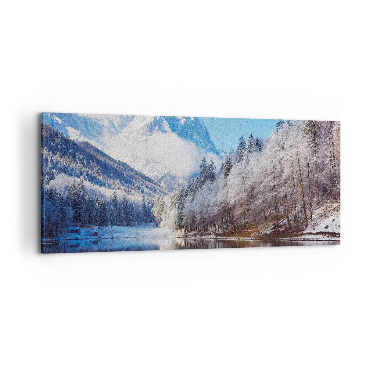 Impression sur toile - Image sur toile - Protecteur de la neige - 100x40 cm