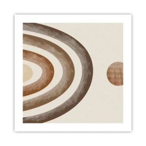 Affiche - Poster - Dans une galaxie lointaine - 50x50 cm