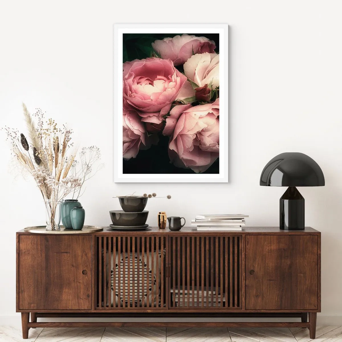 Affiche dans un cadre blanc - Poster - Le charme de la belle époque - 70x100 cm