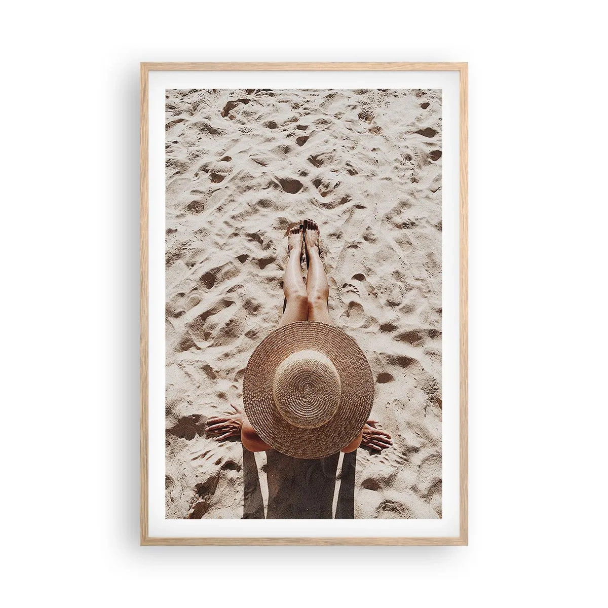 Affiche dans un chêne clair - Poster - Moment de rêve - 61x91 cm