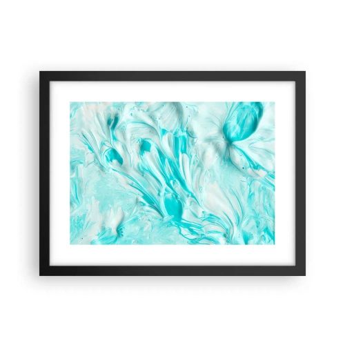 Affiche dans un cadre noir - Poster - Ensemble pour toujours - 40x30 cm