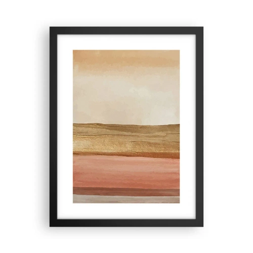 Affiche dans un cadre noir - Poster - Composition verticale - 30x40 cm