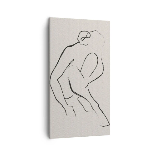 Impression sur toile - Image sur toile - Croquis intime - 45x80 cm