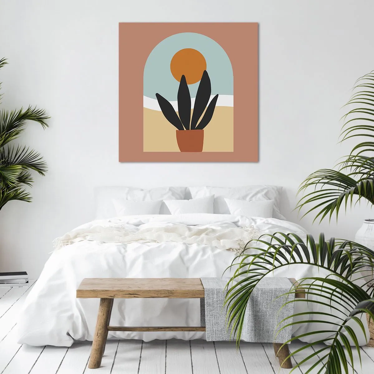 Impression sur toile - Image sur toile - Petits bonheurs - 30x30 cm