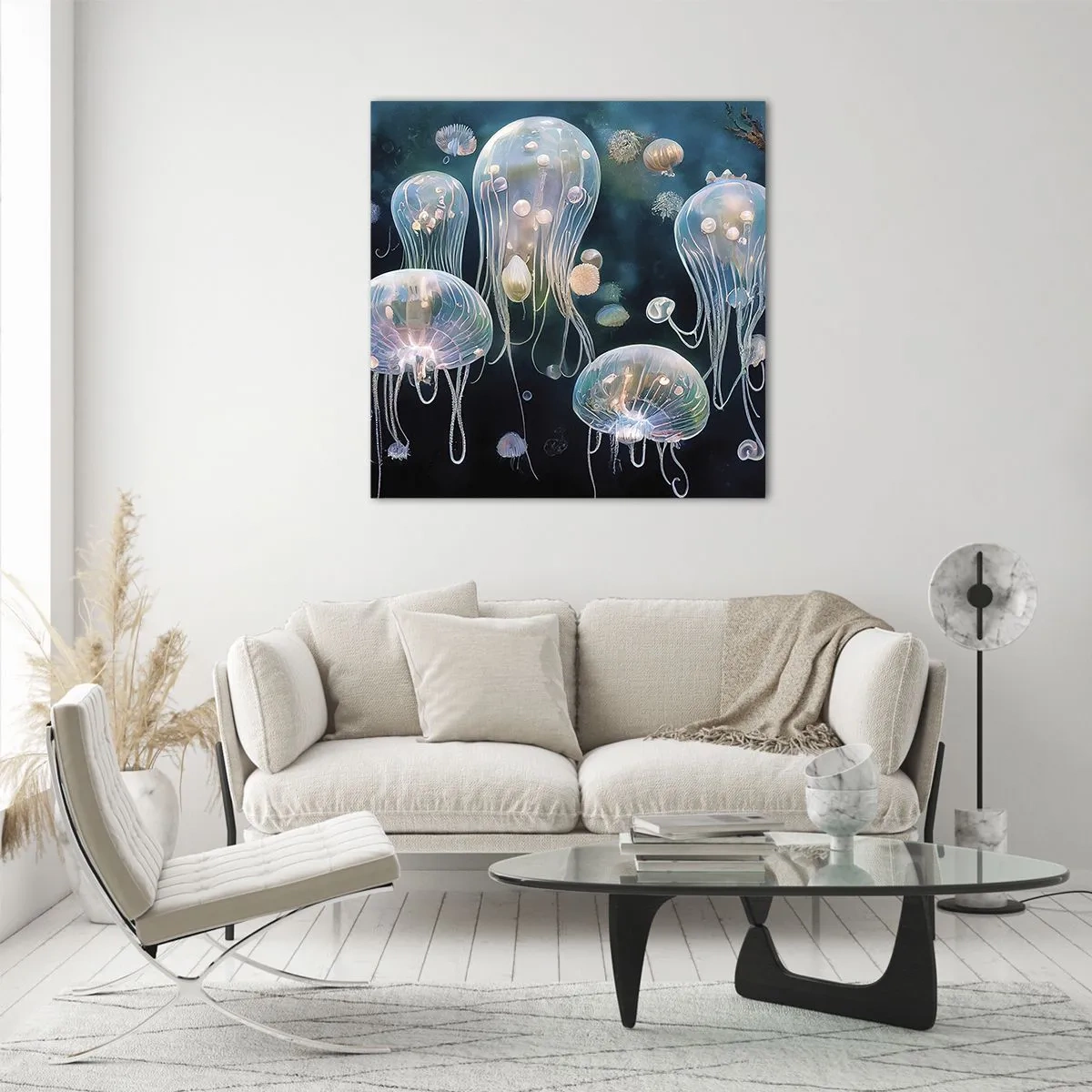 Impression sur verre - Image sur verre - Ballon sous-marin - 60x60 cm