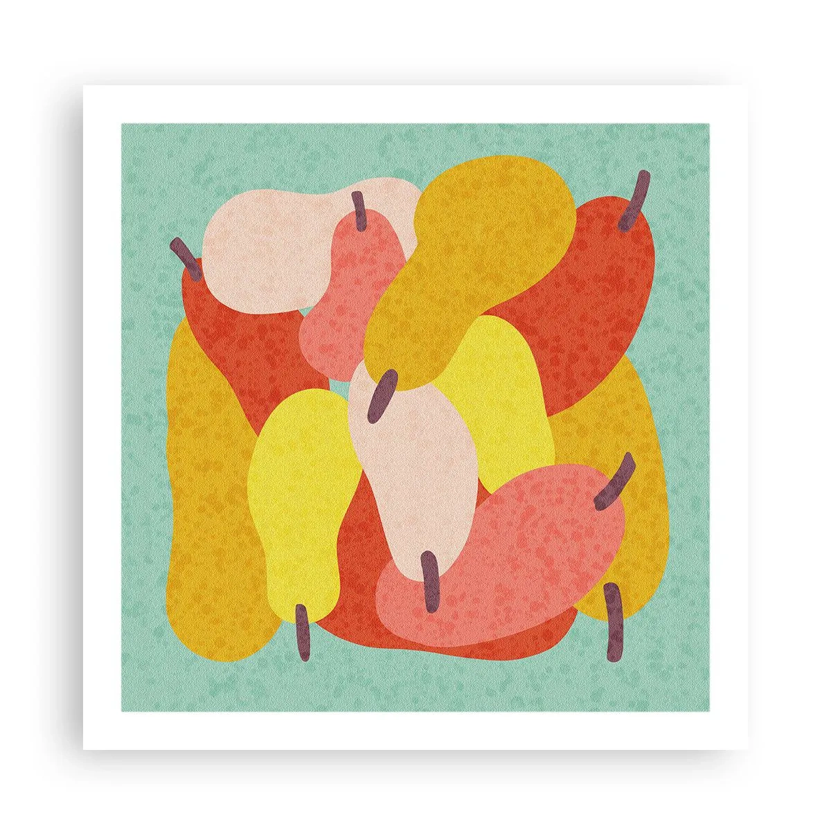 Affiche - Poster - Essayez le soleil d'été - 60x60 cm