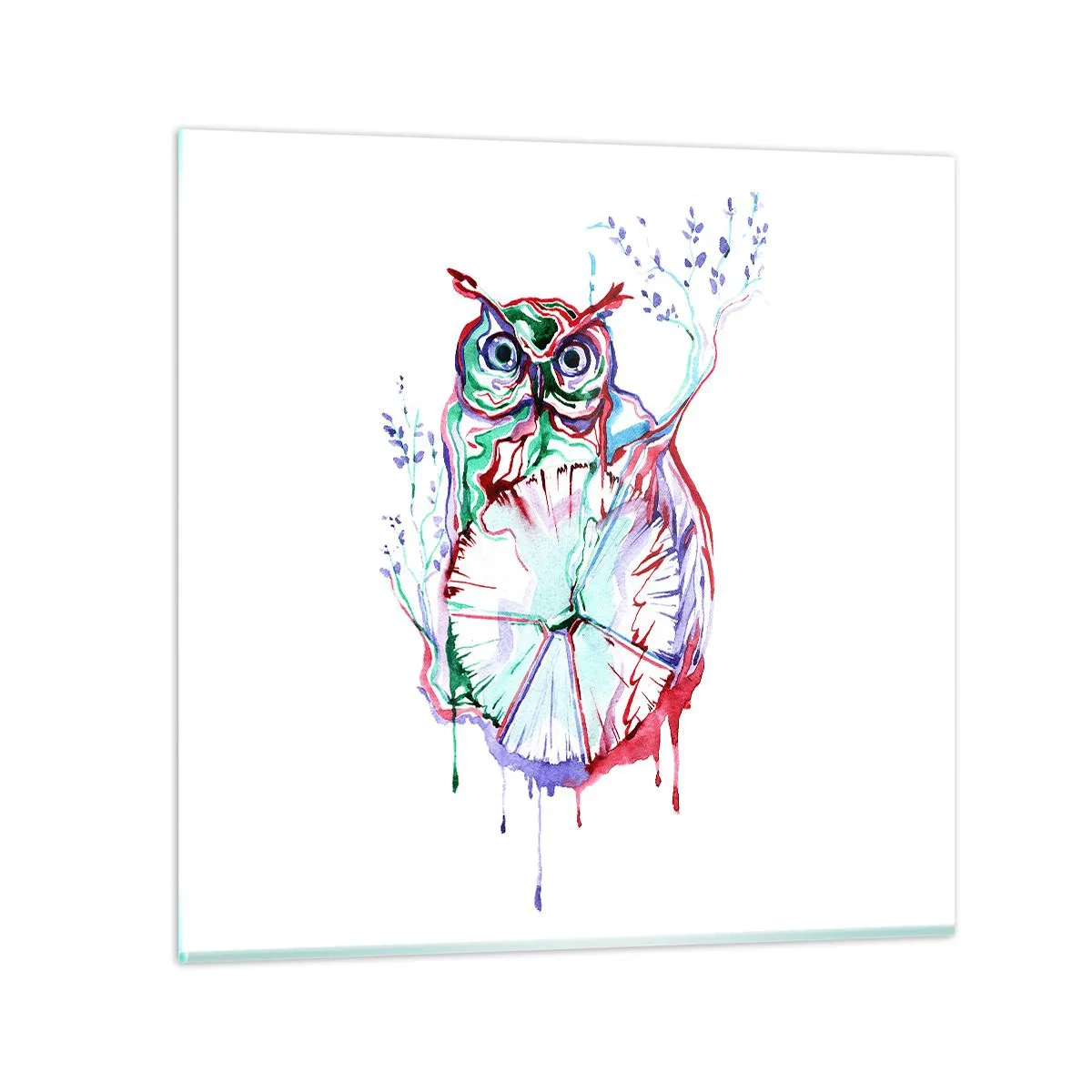 Impression sur verre - Image sur verre - Sage par nature - 40x40 cm