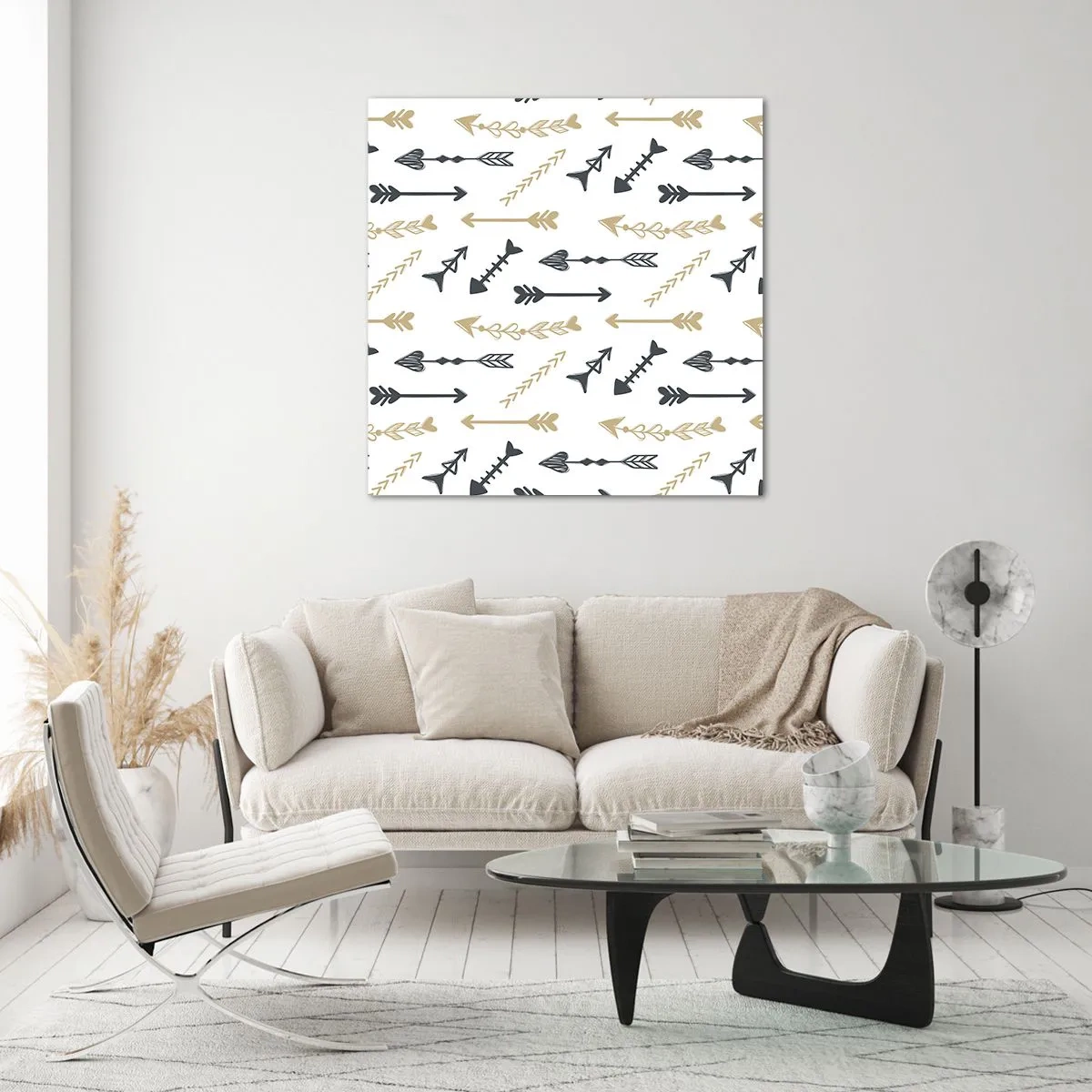 Impression sur verre - Image sur verre - Le rêve de l'archer - 60x60 cm