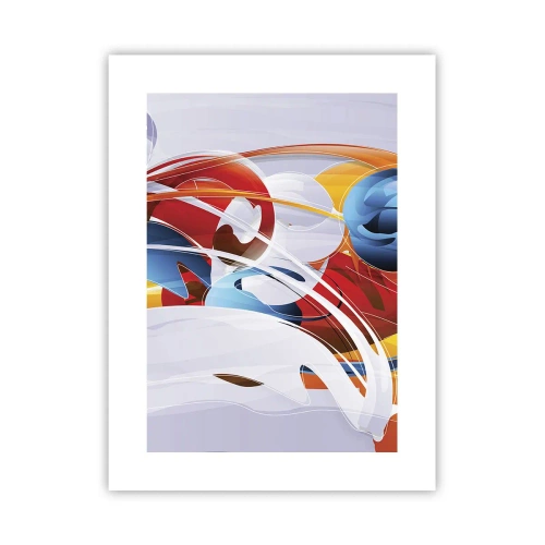 Affiche - Poster - La danse des éléments - 30x40 cm