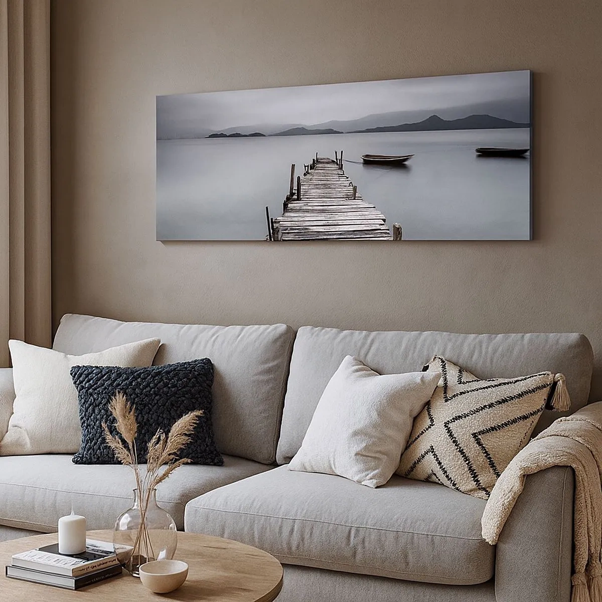 Impression sur toile - Image sur toile - Tu peux partir demain - 100x40 cm