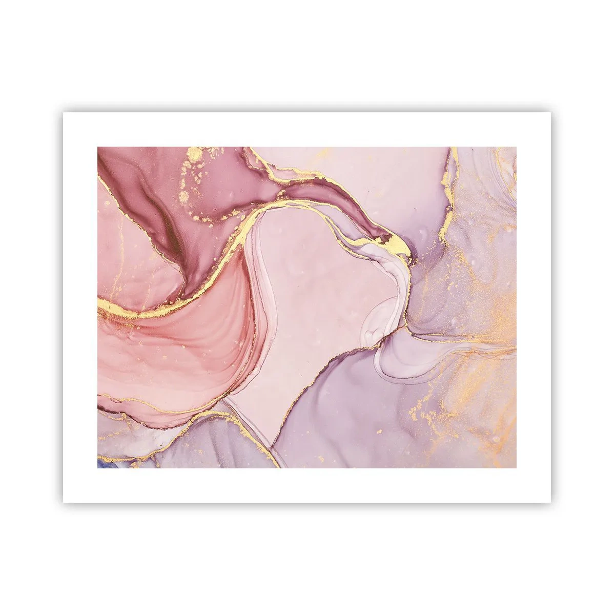 Affiche - Poster - Caresse de couleurs - 50x40 cm