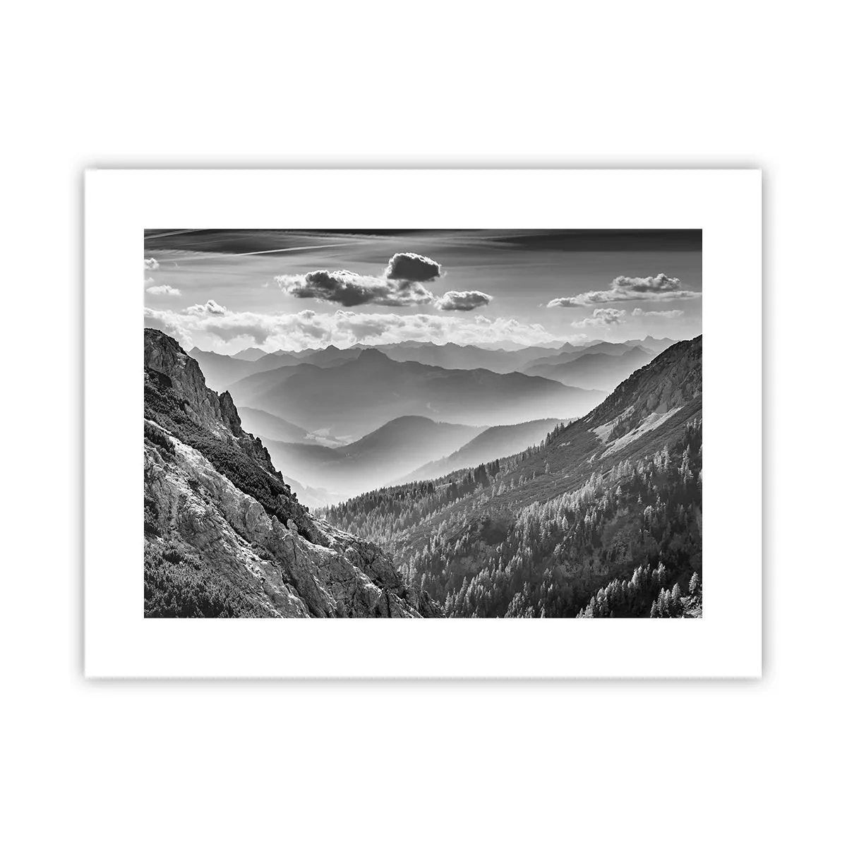 Affiche - Poster - Jusqu'à l'horizon - 40x30 cm