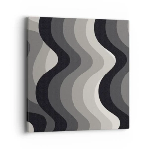 Impression sur toile - Image sur toile - Vague après vague - 40x40 cm