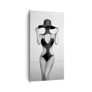 Impression sur toile - Image sur toile - Mon prénom? Élégance - 65x120 cm