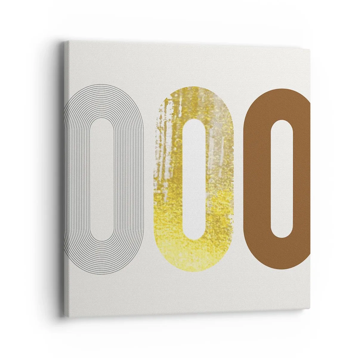 Impression sur toile - Image sur toile - Ooo! - 40x40 cm