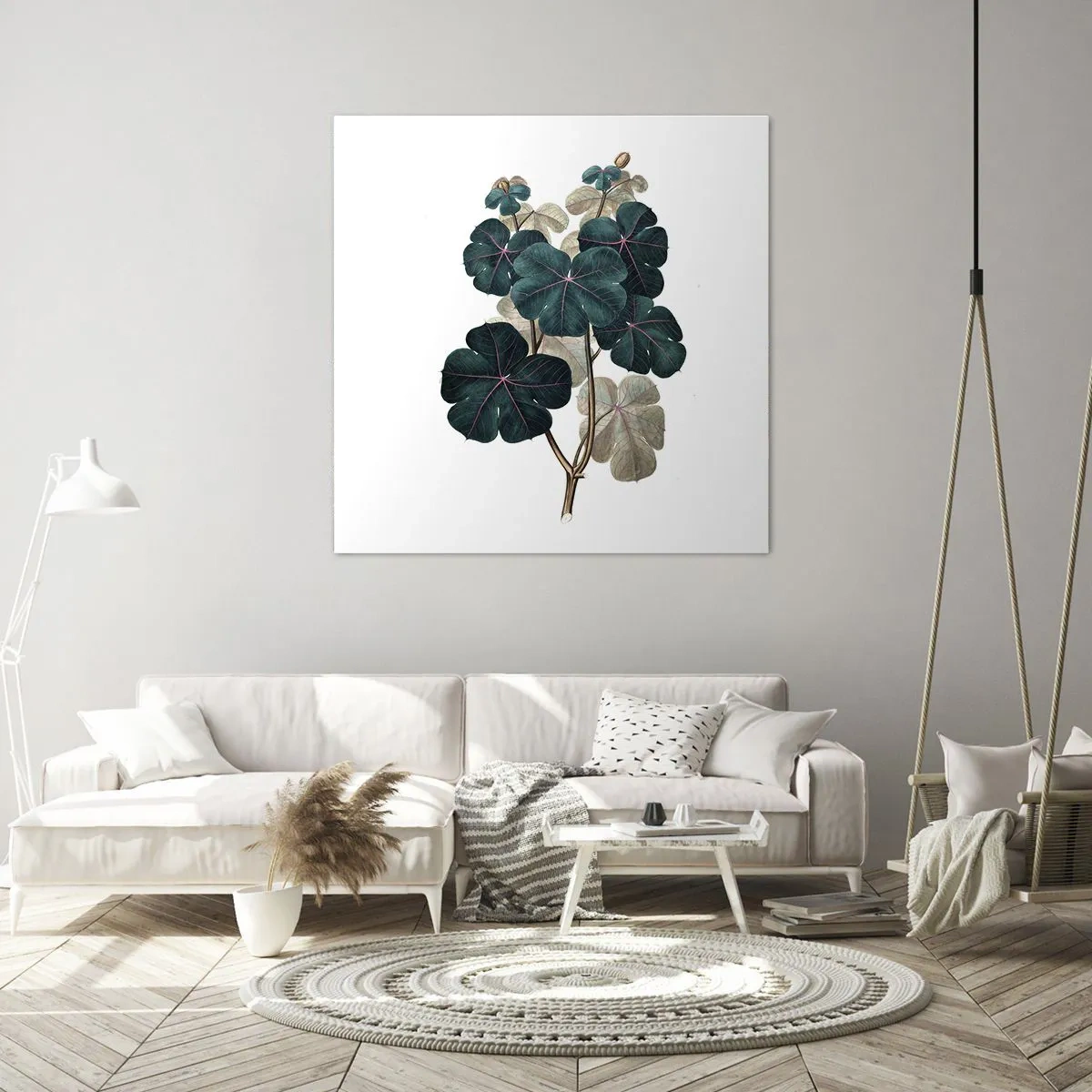 Impression sur toile - Image sur toile - De l'ancien herbier - 60x60 cm