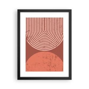 Affiche dans un cadre noir - Poster - Une relation proche - 30x40 cm