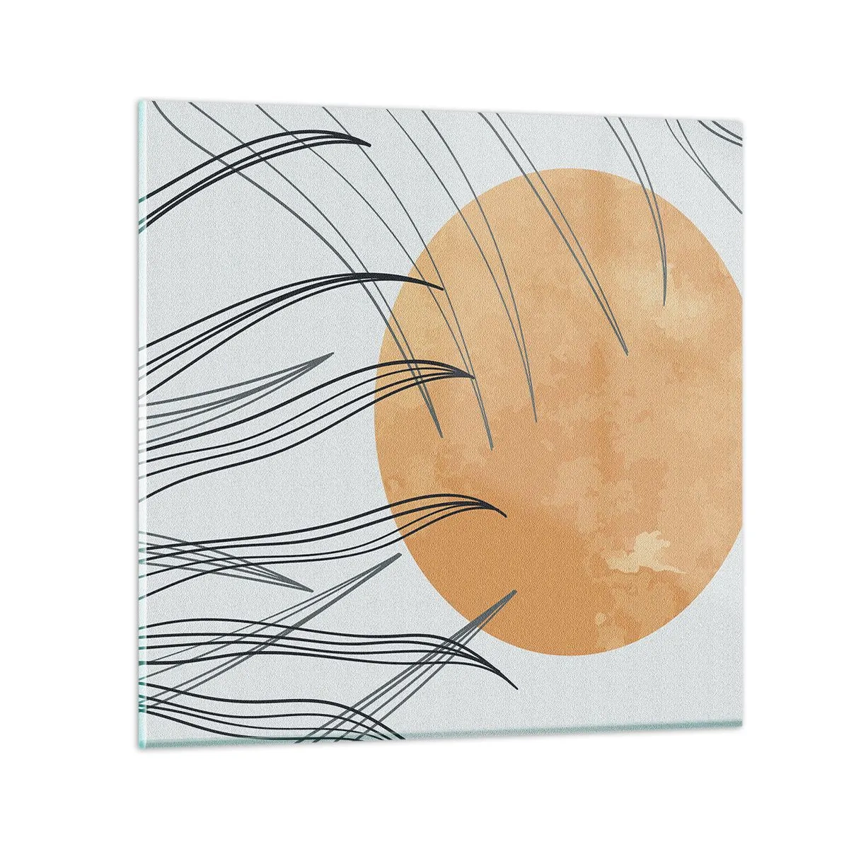 Impression sur verre - Image sur verre - Toujours vers le soleil - 50x50 cm