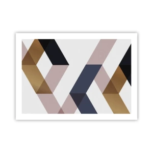 Affiche - Poster - Plats et angles - 70x50 cm