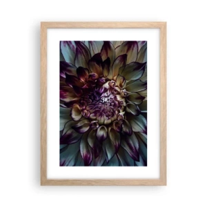 Affiche dans un chêne clair - Poster - L'apogée de la jeunesse - 30x40 cm