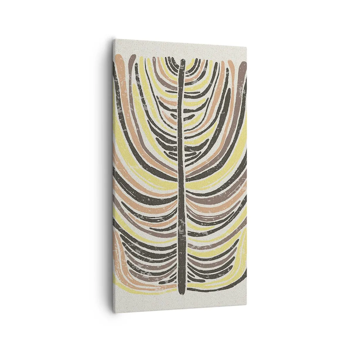 Impression sur toile - Image sur toile - Abstraction pleine de vie - 55x100 cm