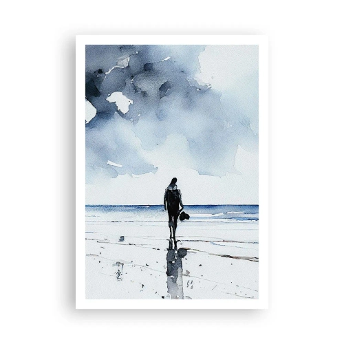 Affiche - Poster - Conversation avec la mer - 70x100 cm
