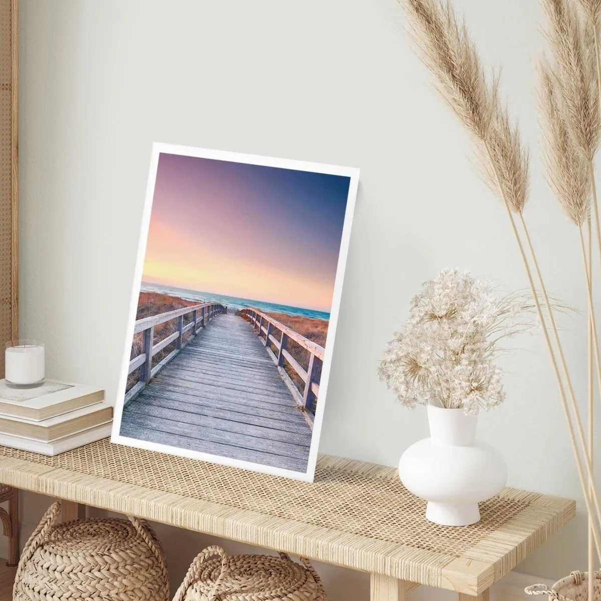 Affiche - Poster - Aurore baltique du soir - 30x40 cm