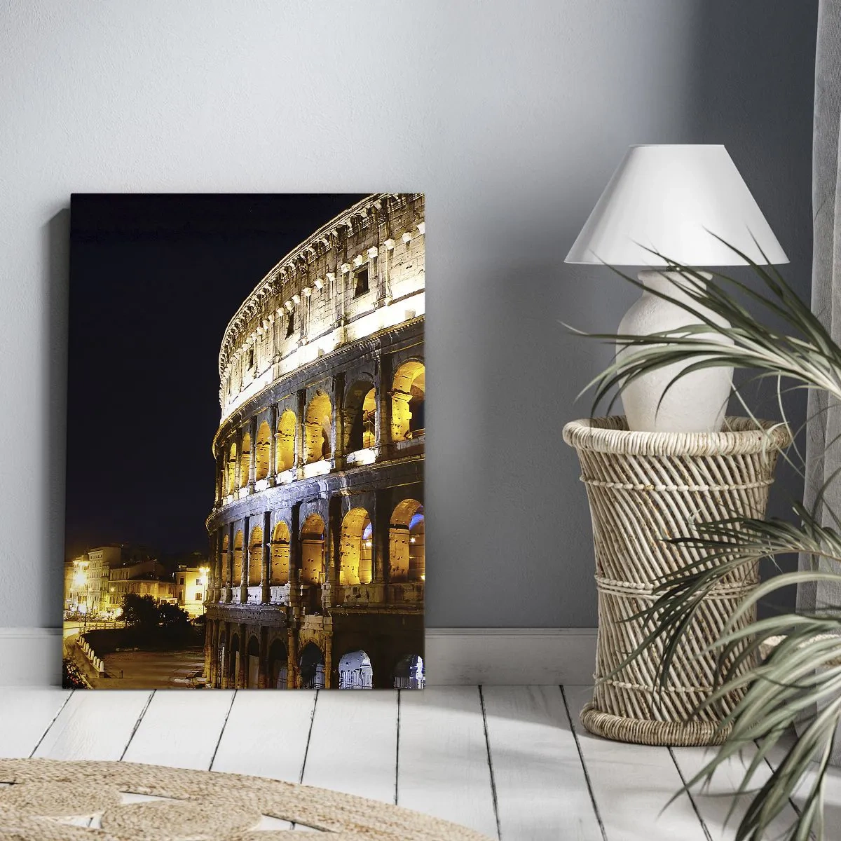 Impression sur toile - Image sur toile - Il est temps de commencer les Jeux - 45x80 cm