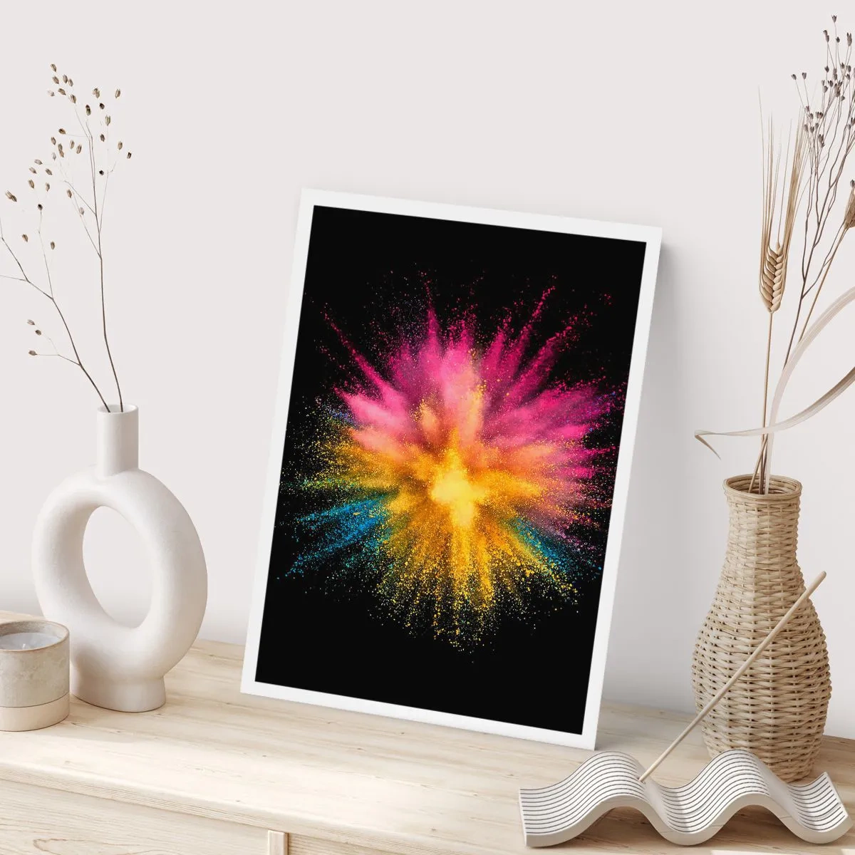 Affiche - Poster - Origine des couleurs - 30x40 cm