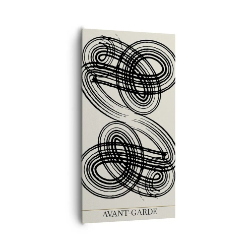 Impression sur toile - Image sur toile - C'est venu spontanément - 65x120 cm