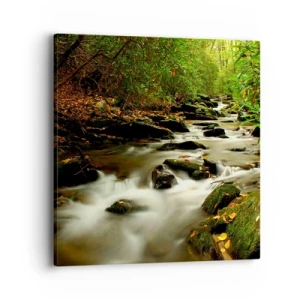 Impression sur toile - Image sur toile - Comme de l'argent liquide - 40x40 cm