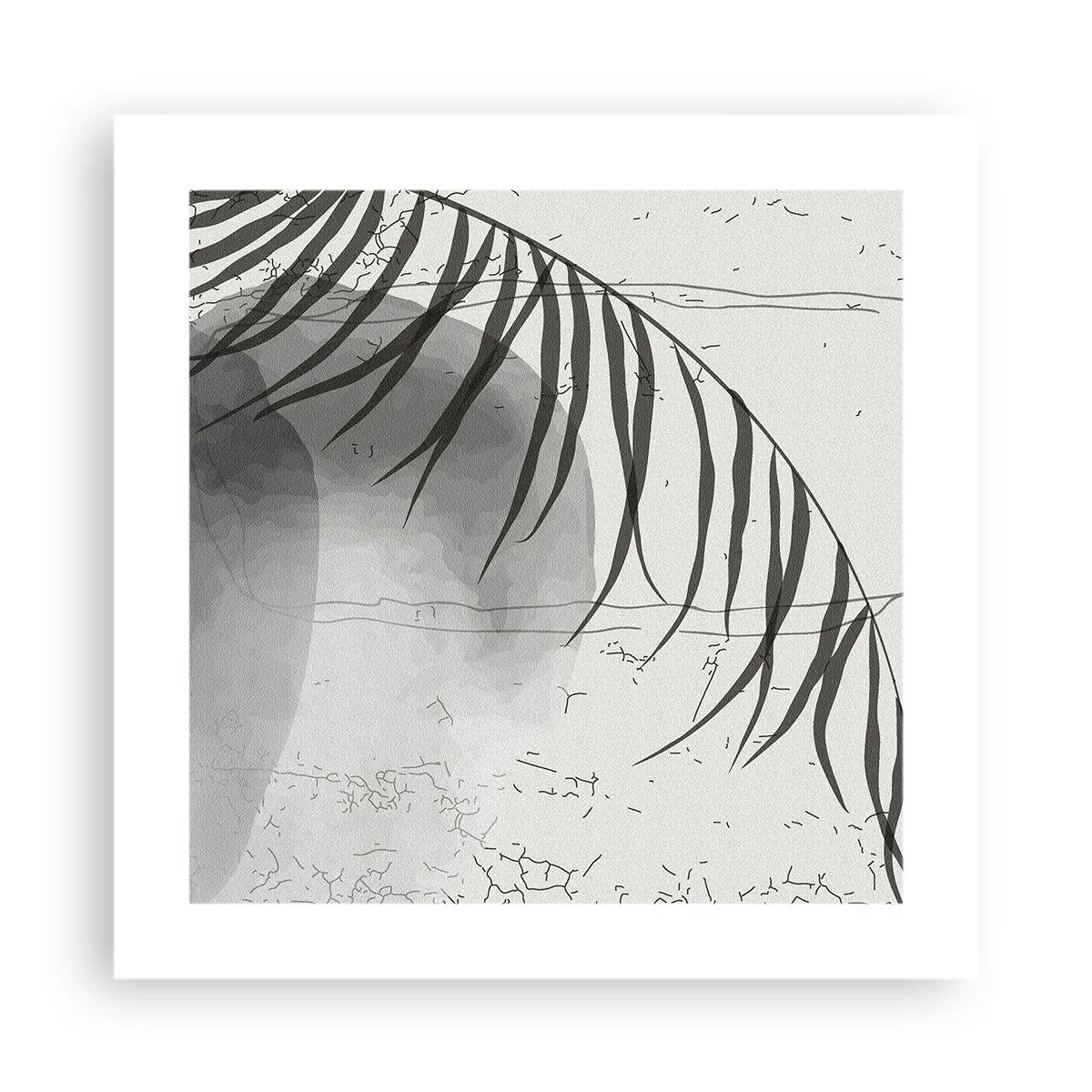 Affiche - Poster - L'exotisme subtil de la nature - 40x40 cm