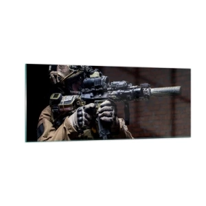 Impression sur verre - Image sur verre - Meurtrier efficace - 100x40 cm