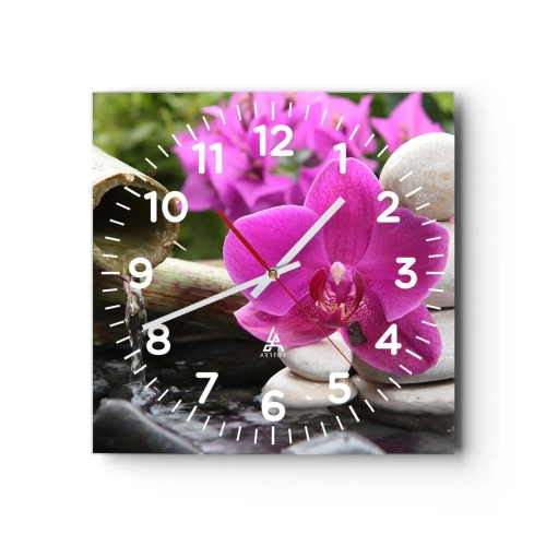 Horloge murale - Pendule murale - Tu te reposes déjà - 30x30 cm