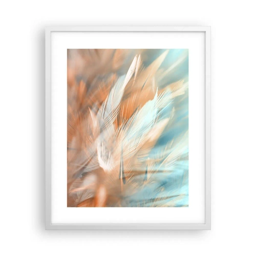 Affiche dans un cadre blanc - Poster - Au pays de la douceur - 40x50 cm